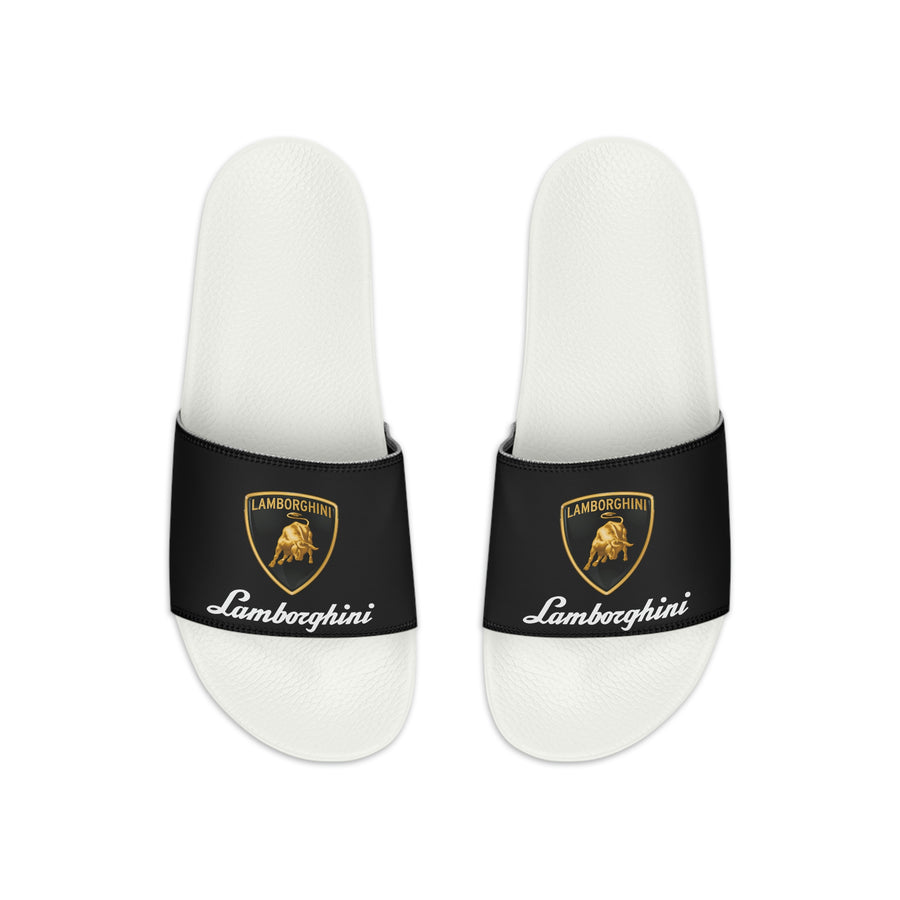 Unisex Black Lamborghini Slide Sandals™