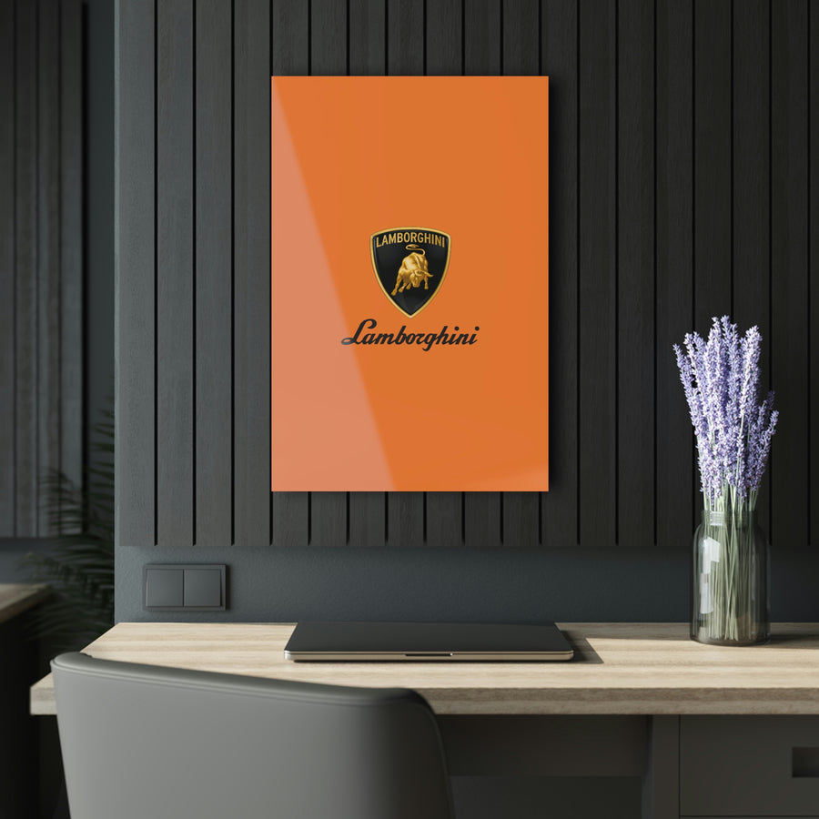 Crusta Lamborghini Acrylic Prints (French Cleat Hanging)™