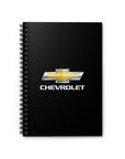 Black Chevrolet Spiral Notebook - Ruled Line™