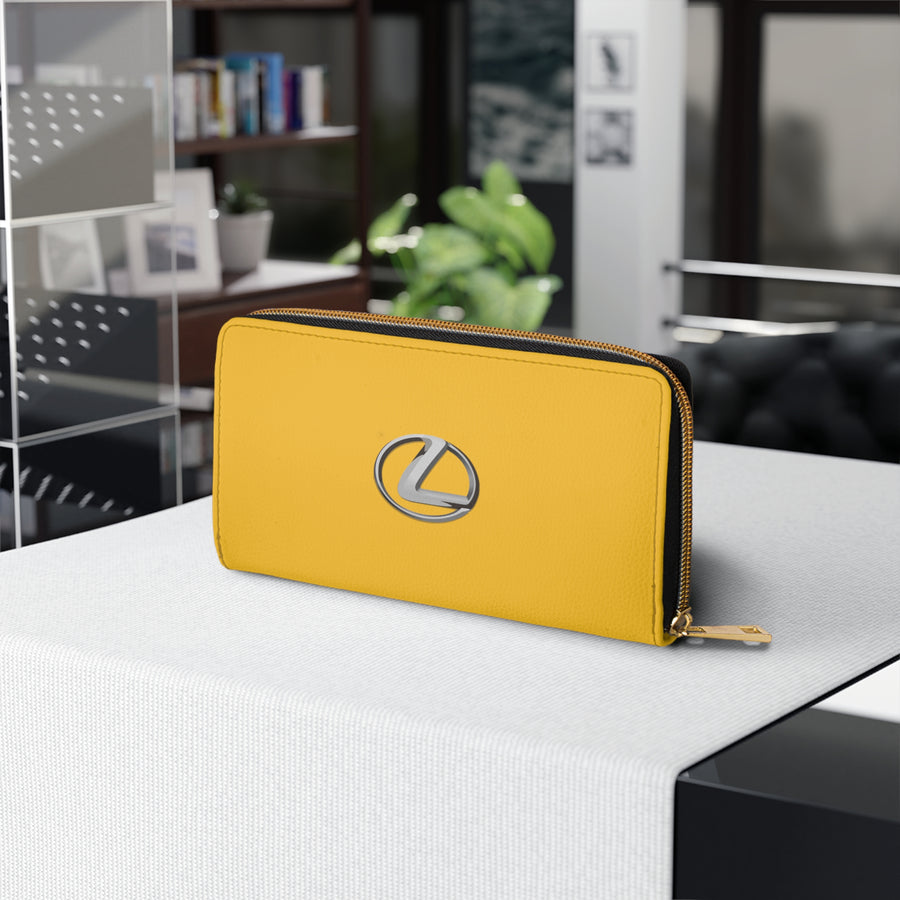 Yellow Lexus Zipper Wallet™