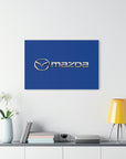 Dark Blue Mazda Acrylic Prints (French Cleat Hanging)™