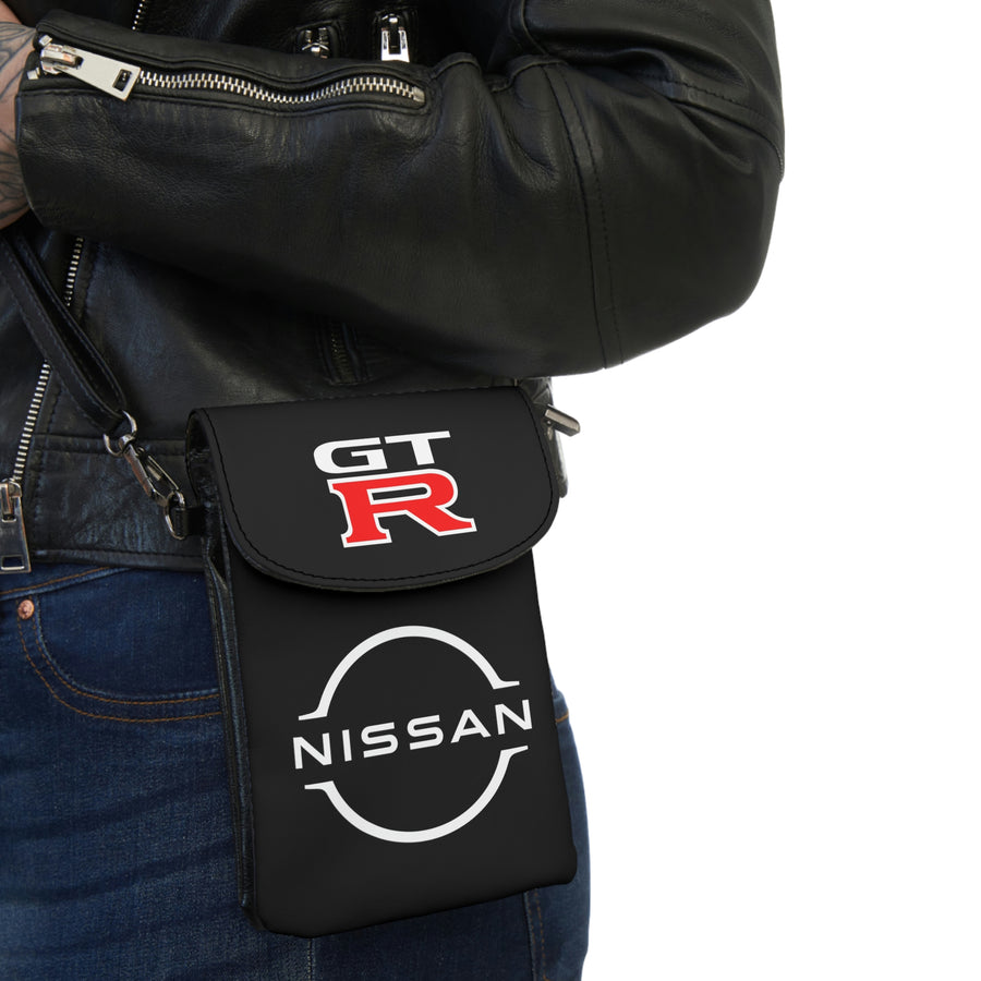 Black Small Cell Phone Nissan GTR Wallet™