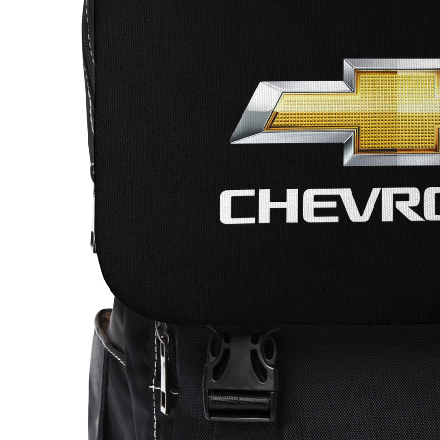 Unisex Black Chevrolet Casual Shoulder Backpack™