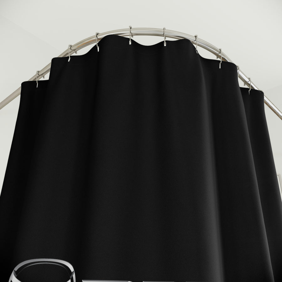 Black Mazda Shower Curtain™