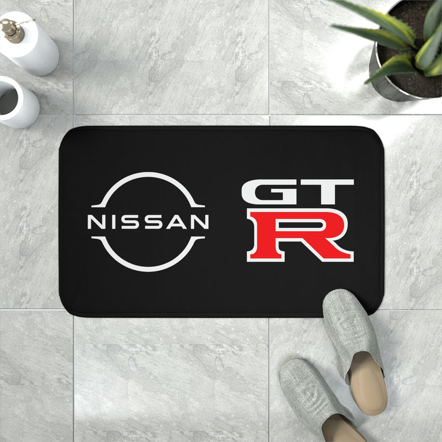 Black Nissan GTR Memory Foam Bath Mat™