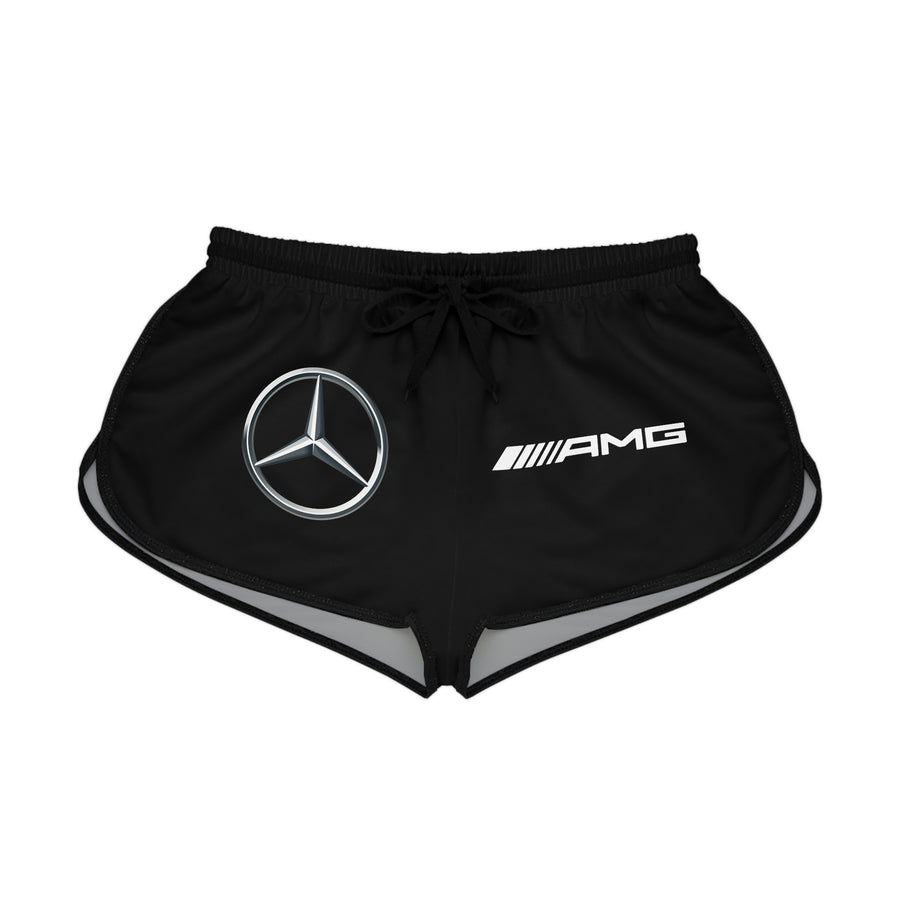 Women's Black Mercedes Relaxed Shorts™