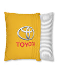 Yellow Toyota Spun Polyester pillowcase™