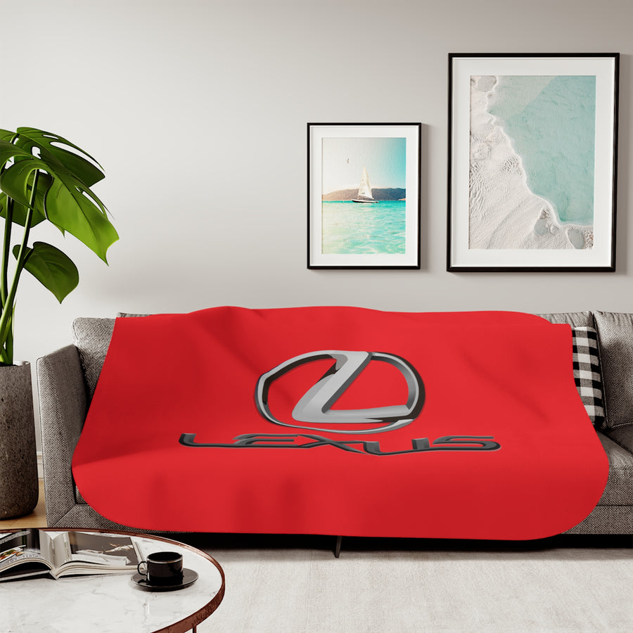 Red Lexus Sherpa Blanket™