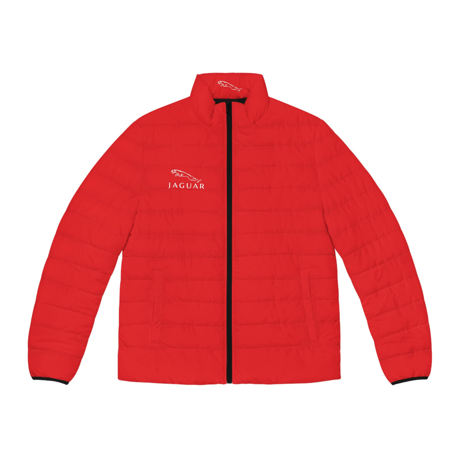 Men's Red Jaguar Puffer Jacket™