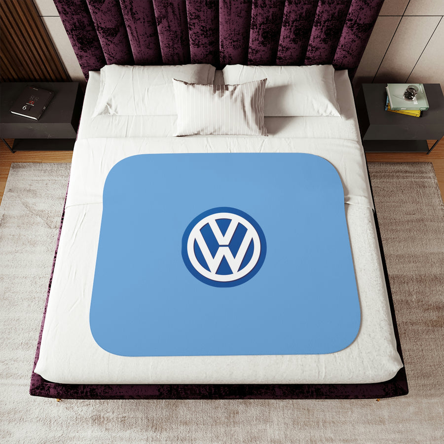 Light Blue Volkswagen Sherpa Blanket™