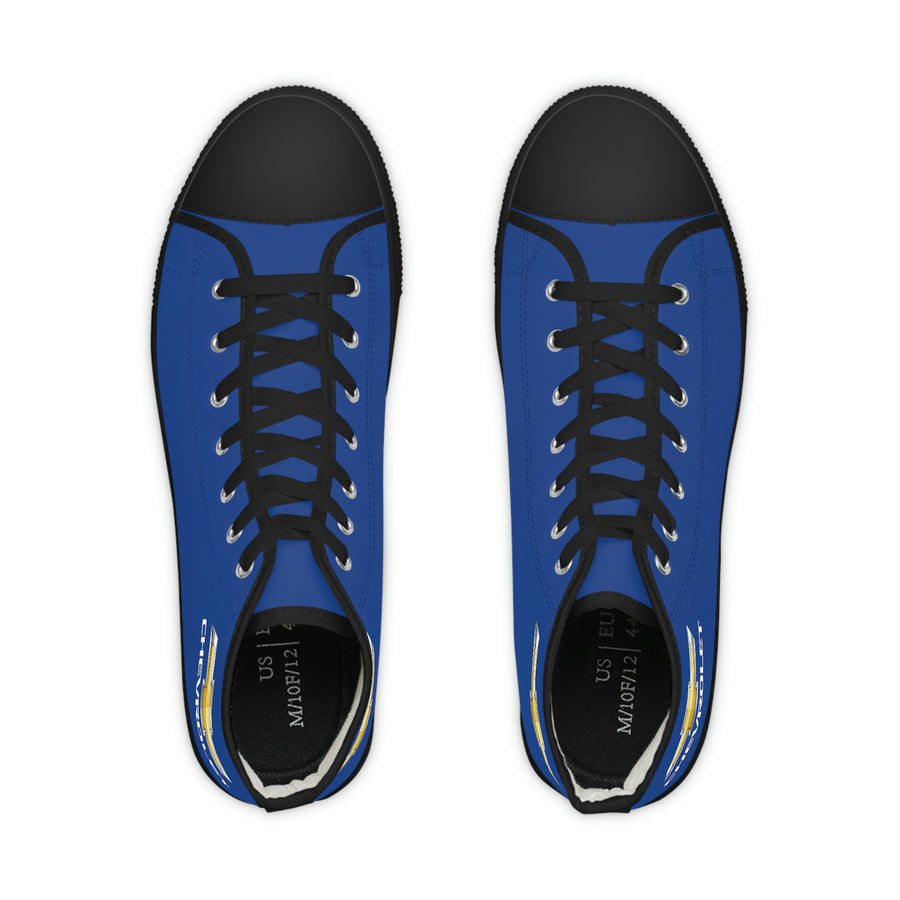 Men's Dark Blue Chevrolet High Top Sneakers™