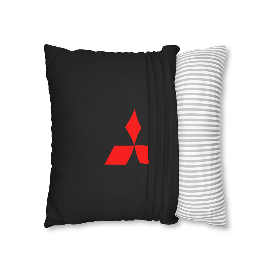 Black Mitsubishi Spun Polyester pillowcase™