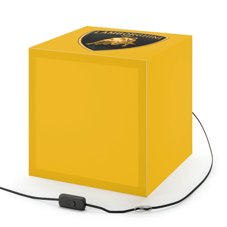 Yellow Lamborghini Light Cube Lamp™