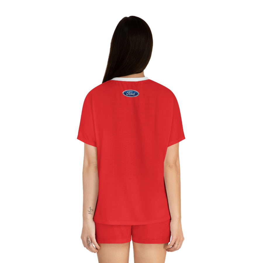 Women's Red Ford Short Pajama Set™