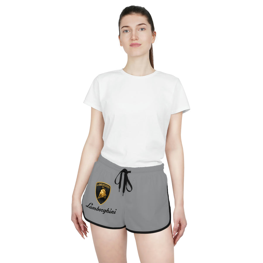 Women's Grey Lamborghini Relaxed Shorts™