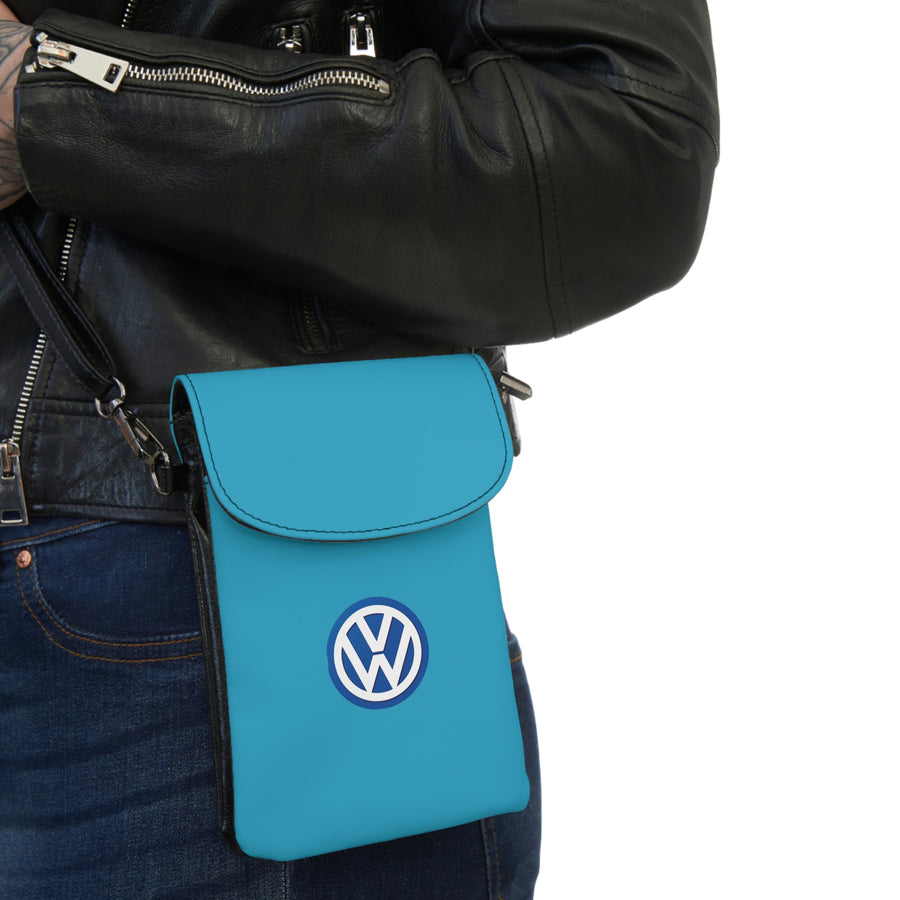 Turquoise Volkswagen Small Cell Phone Wallet™