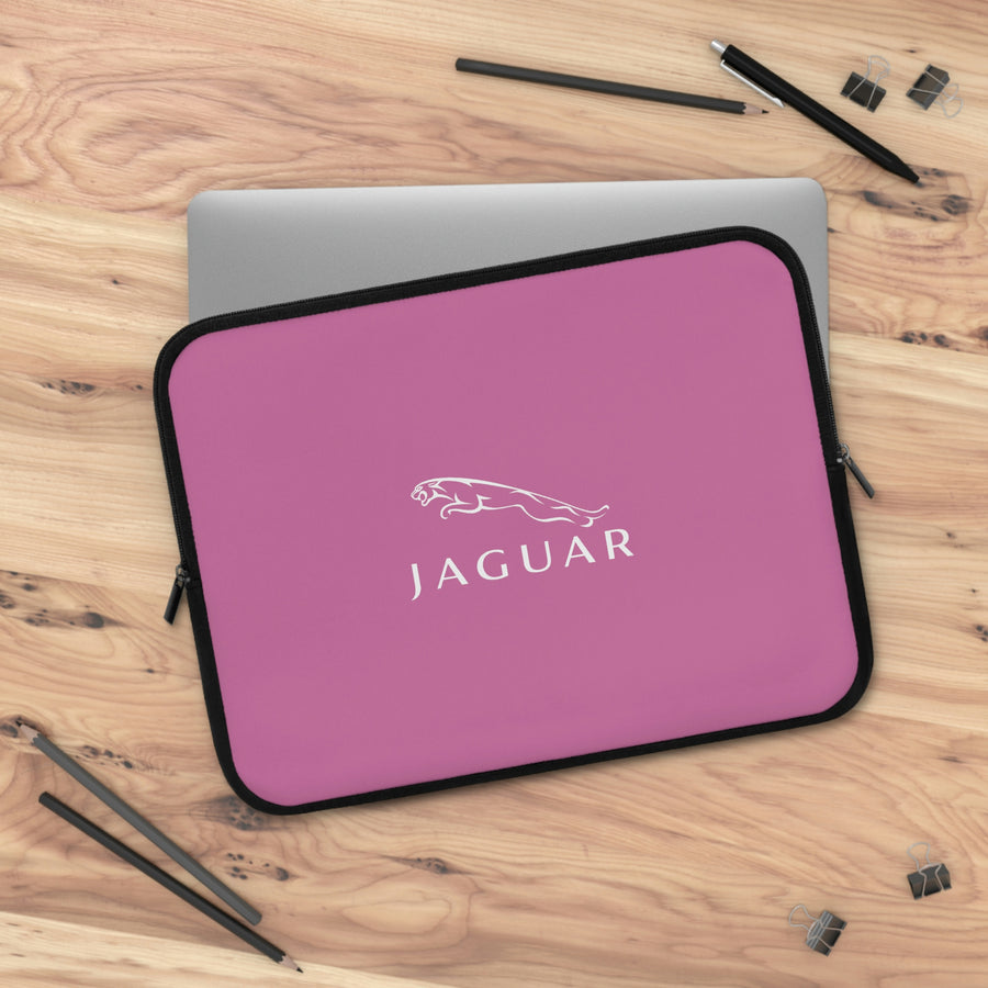 Light Pink Jaguar Laptop Sleeve™