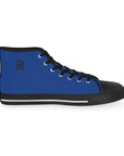 Men's Dark Blue Rolls Royce High Top Sneakers™