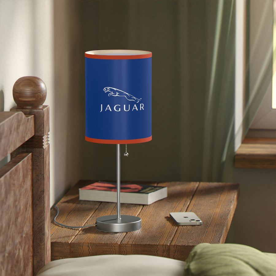 Dark Blue Jaguar Lamp on a Stand, US|CA plug™