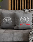 Grey Toyota Spun Polyester pillowcase™