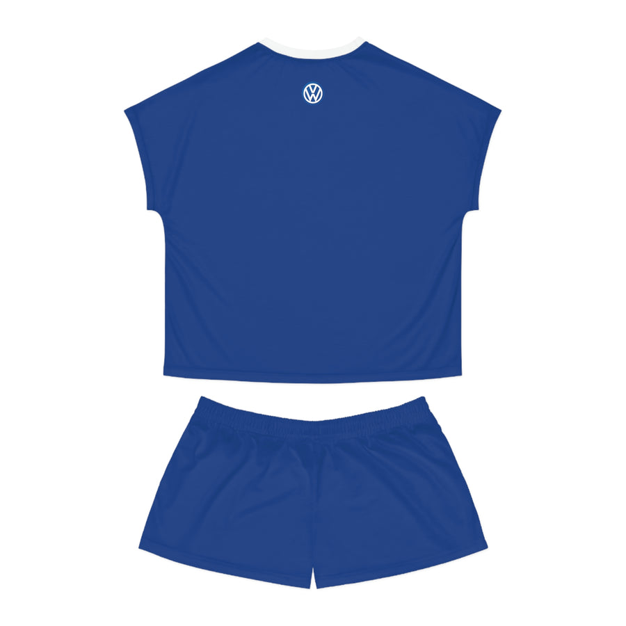 Women's Dark Blue Volkswagen Short Pajama Set™