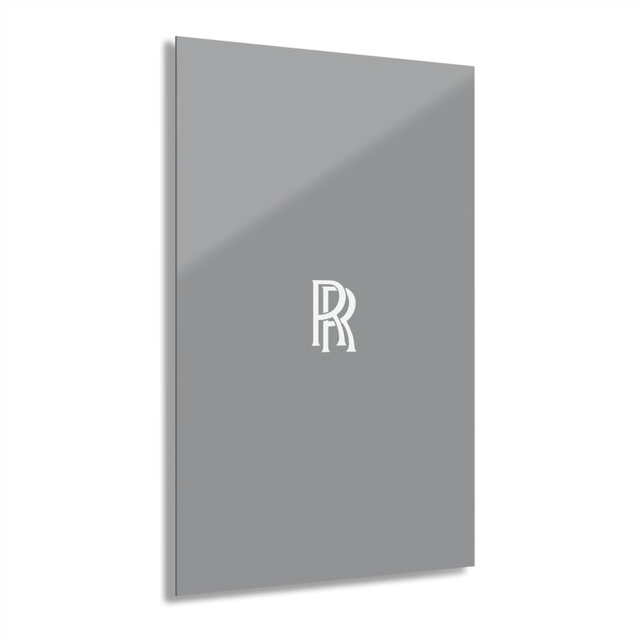 Grey Rolls Royce Acrylic Prints (French Cleat Hanging)™