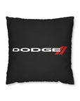 Black Spun Polyester Dodge pillowcase™