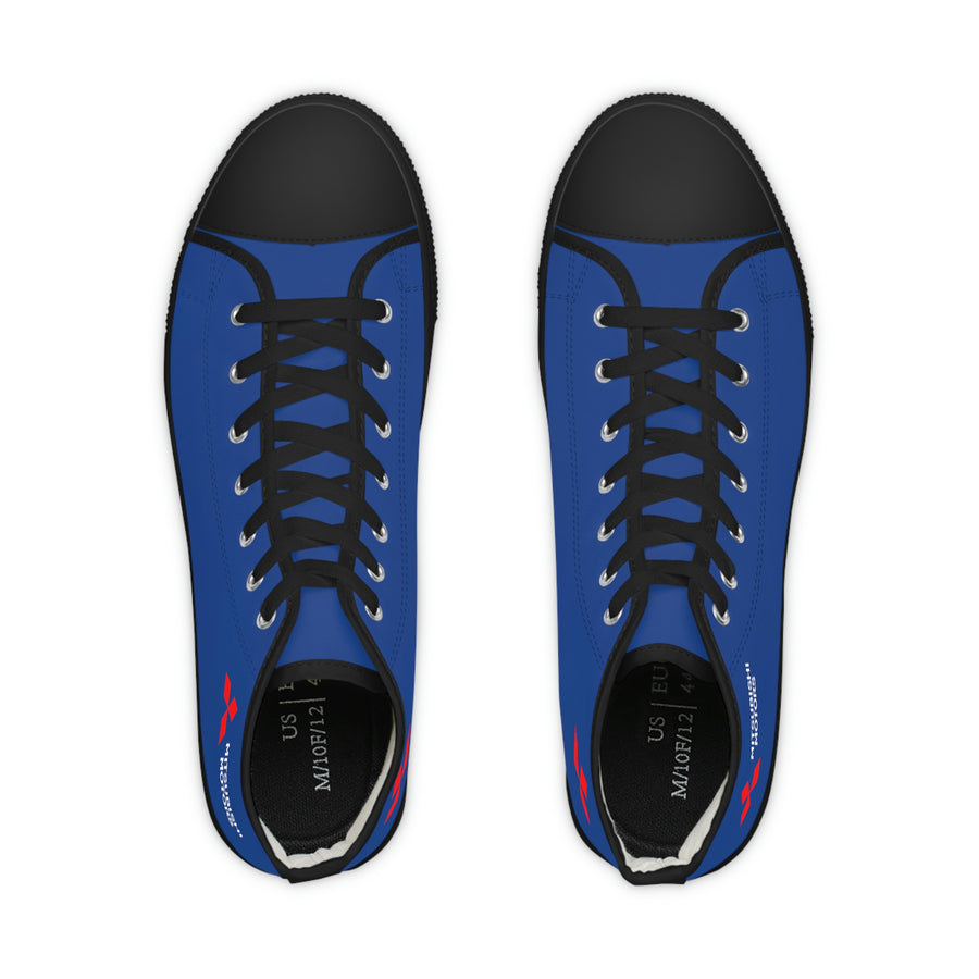 Men's Dark Blue Mitsubishi High Top Sneakers™