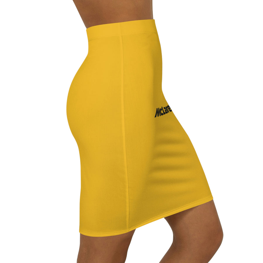 Women's Yellow McLaren Mini Skirt™