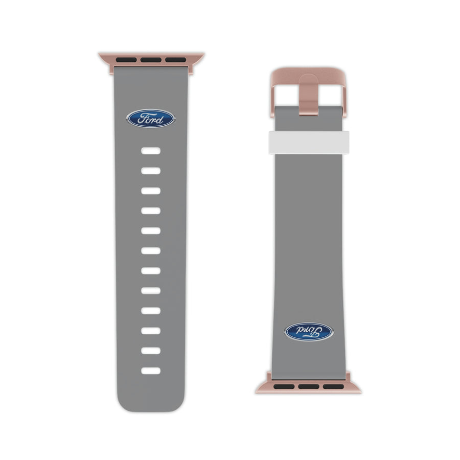 Grey Ford Watch Band for Apple Watch™