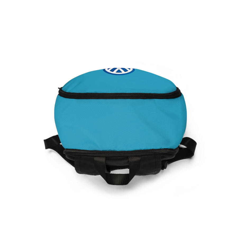 Unisex Turquoise Volkswagen Fabric Backpack™