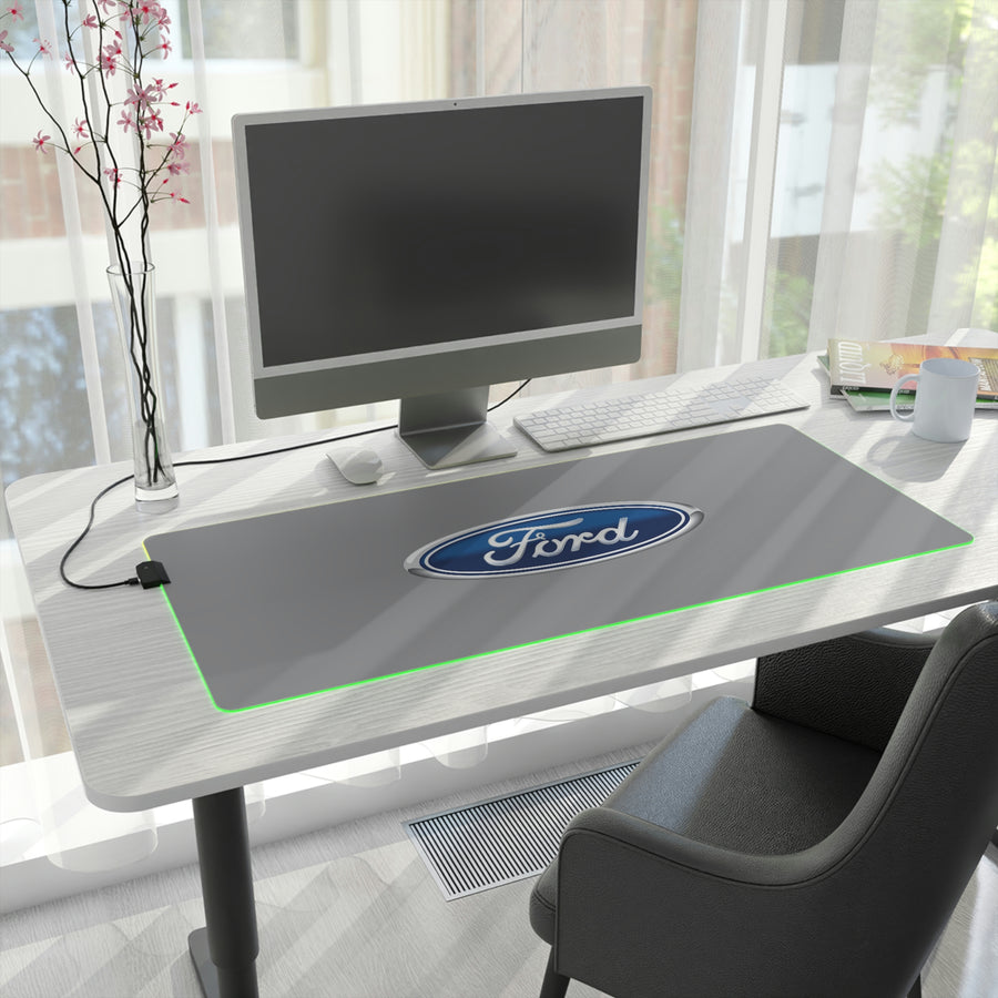 Grey Ford LED Gaming Mouse Pad™
