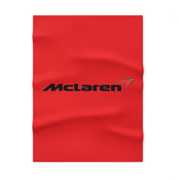 Red McLaren Soft Fleece Baby Blanket™