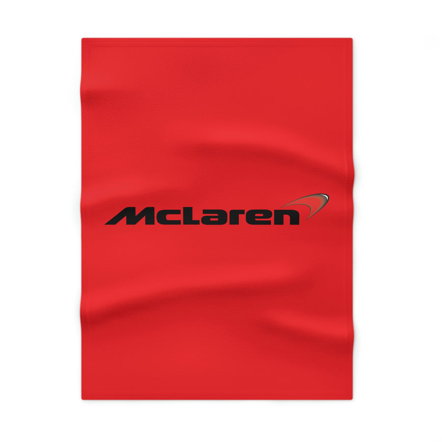 Red McLaren Soft Fleece Baby Blanket™