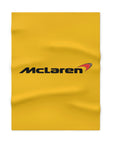 Yellow McLaren Soft Fleece Baby Blanket™