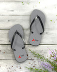 Unisex Grey Mitsubishi Flip Flops™