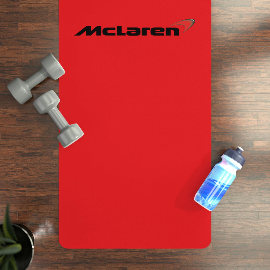 Red McLaren Rubber Yoga Mat™