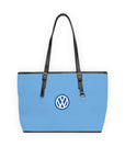 Light Blue Volkswagen Leather Shoulder Bag™