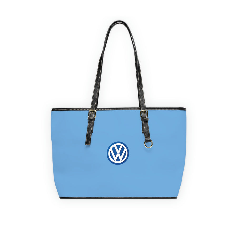 Light Blue Volkswagen Leather Shoulder Bag™