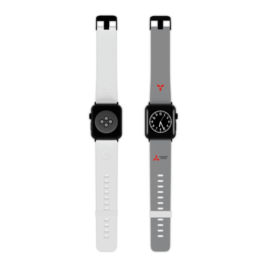 Grey Mitsubishi Watch Band for Apple Watch™