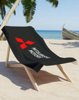 Black Mitsubishi Beach Towel™