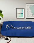 Dark Blue Mazda Sherpa Blanket™