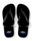 Unisex Black Ford Flip Flops™