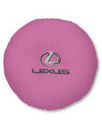 Light Pink Lexus Tufted Floor Pillow, Round™