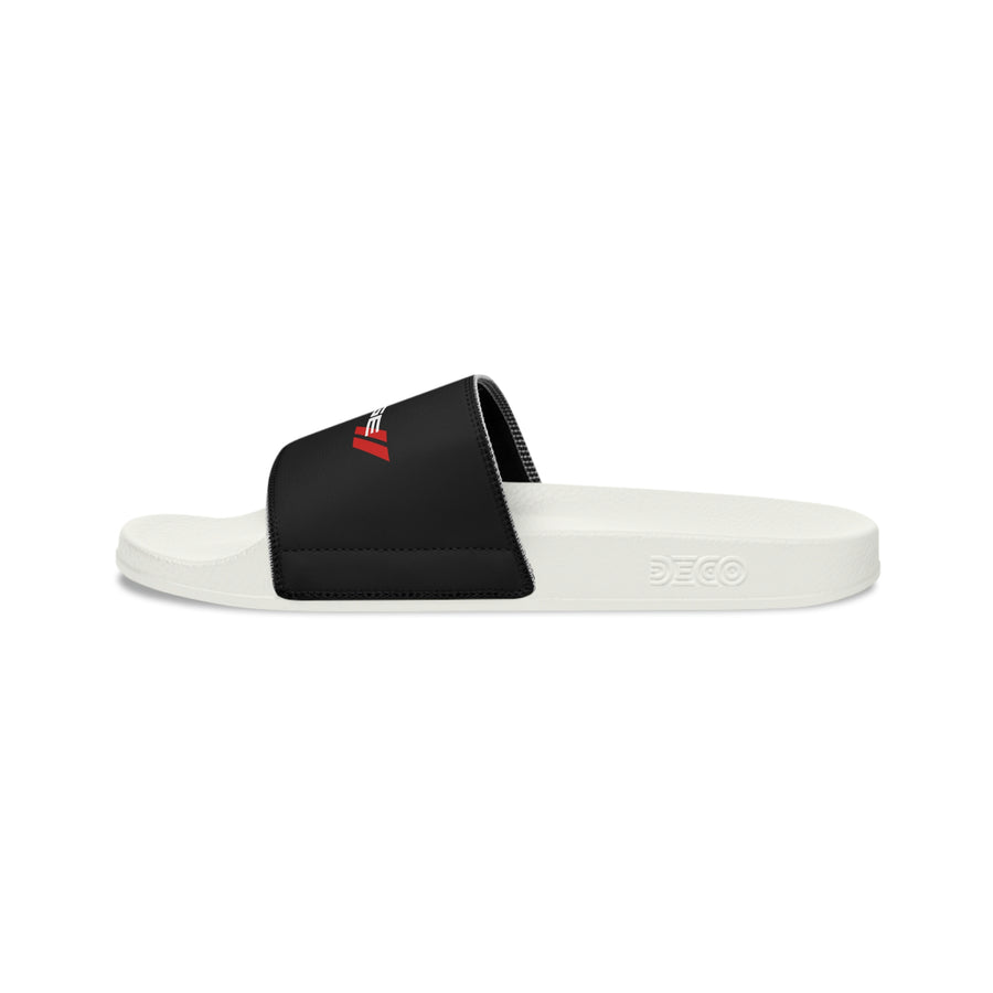 Unisex Black Dodge Slide Sandals™