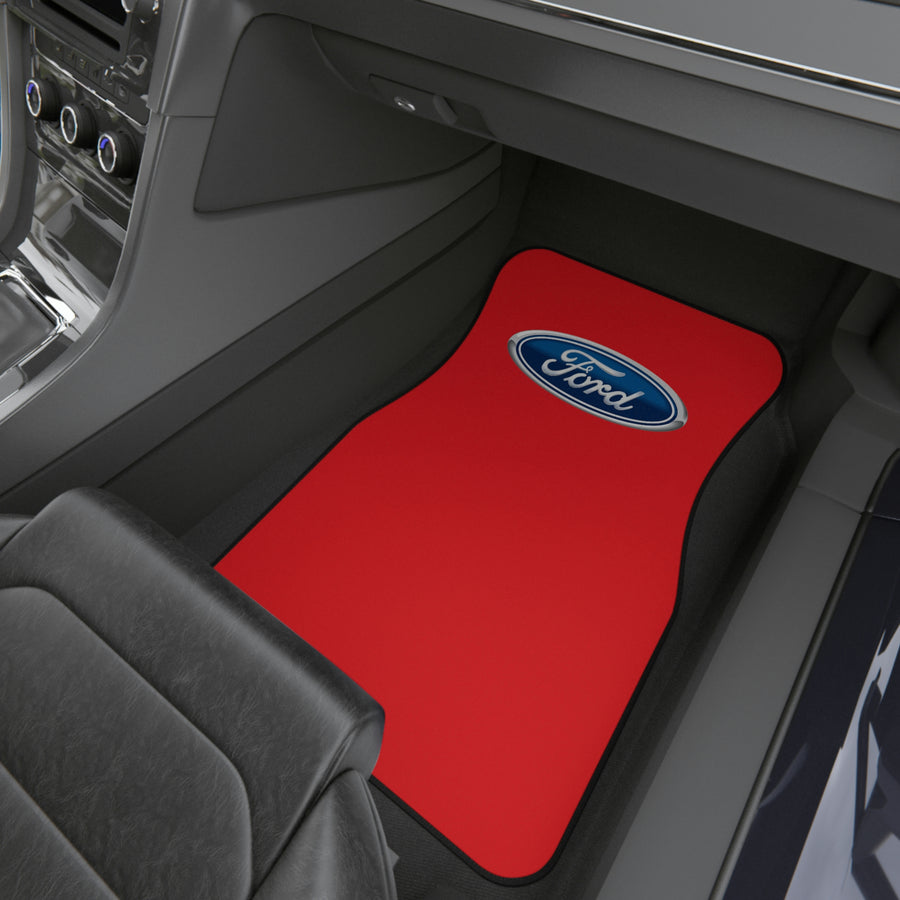 Red Ford Car Mats (Set of 4)™