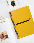 Yellow McLaren Spiral Notebook - Ruled Line™