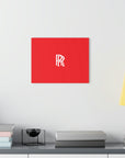 Red Rolls Royce Acrylic Prints (French Cleat Hanging)™