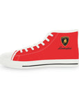 Men's Red Lamborghini High Top Sneakers™