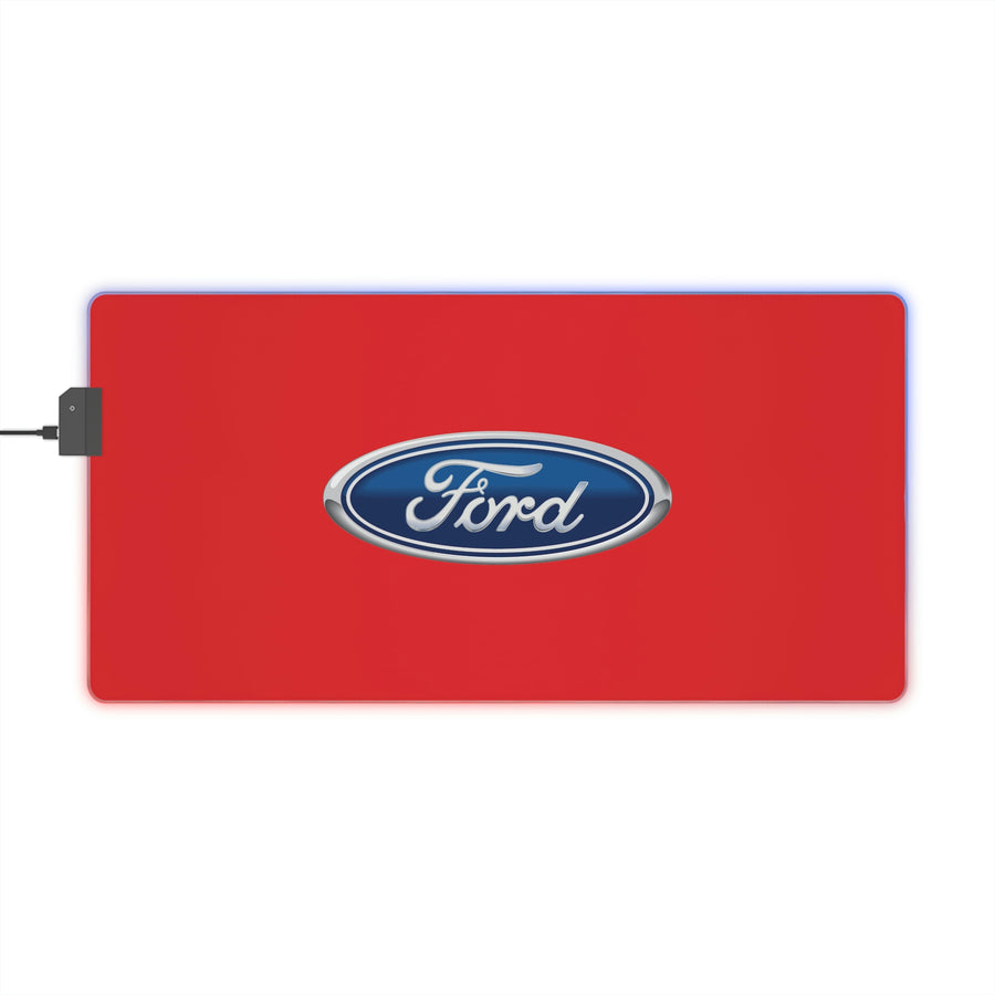 Red Ford LED Gaming Mouse Pad™